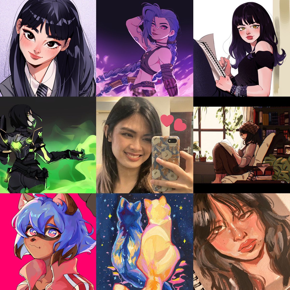 Some are older art actually and havent drawn personal art that much this year 🫡 #artvsartist2022 
