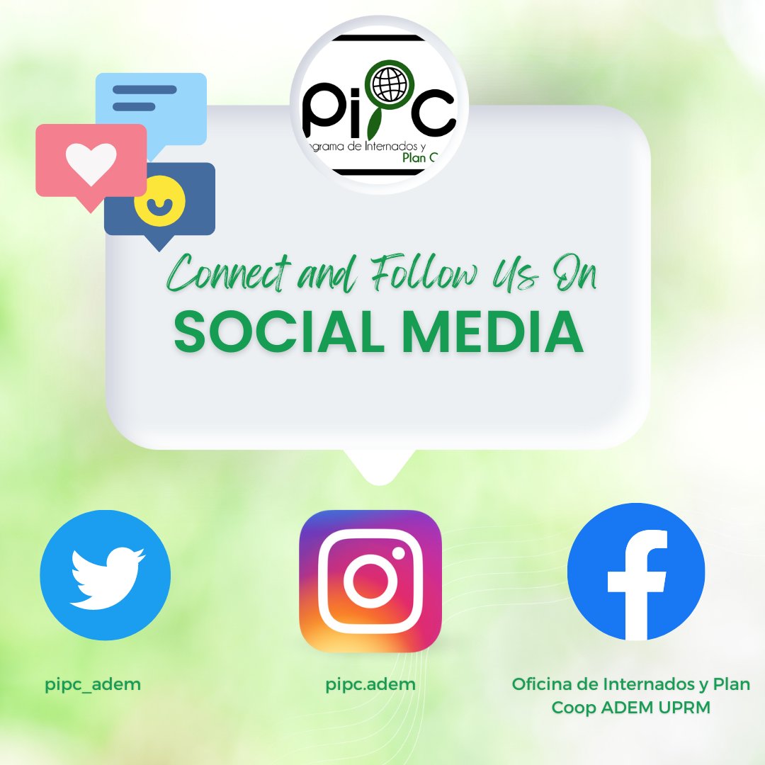 Síguenos en nuestras redes sociales, para noticias sobre ofertas de empleo, oportunidades y servicios.