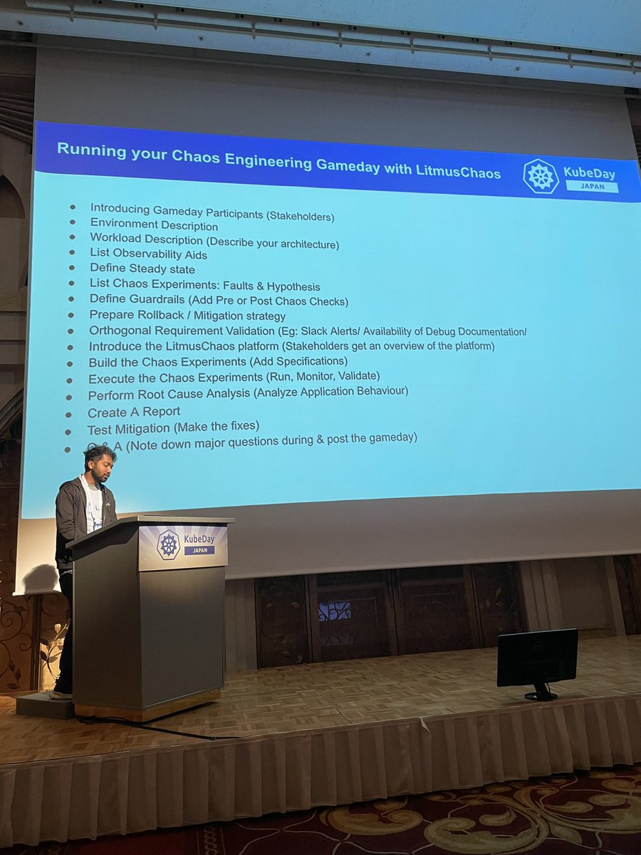 #chaosEngineering and #LitmusChaos in #KubedayJapan2022