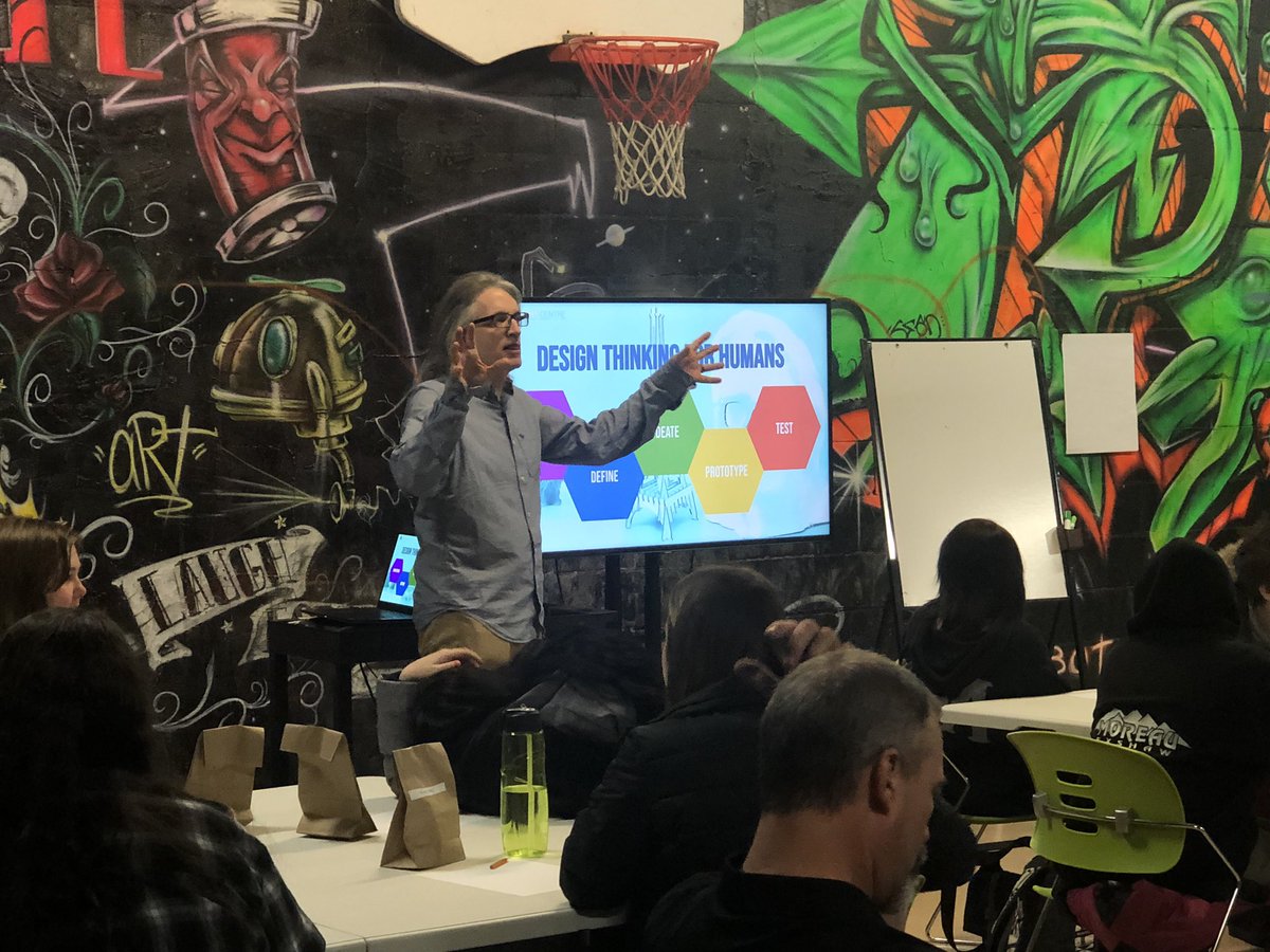 SHSM_TVDSB's tweet photo. @ArthurVoaden #SHSM @tvdsb students are leading they way during #ICEtraining #DesignThinking with @steameducentres @yfplondonandstt #Transportation #HealthWellness #Arts &amp; Culture #Construction #StudentsBuildCities https://t.co/eYxK9qG49M