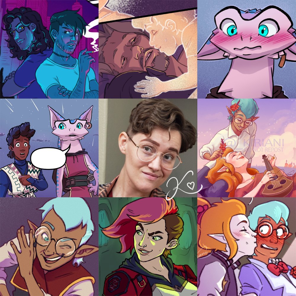 I stopped drawing as much about halfway through the year, but finishing two longform comics and a bunch of poster for my first con were definitely the highlights of my art year. 🥰 #ArtvsArtist2022