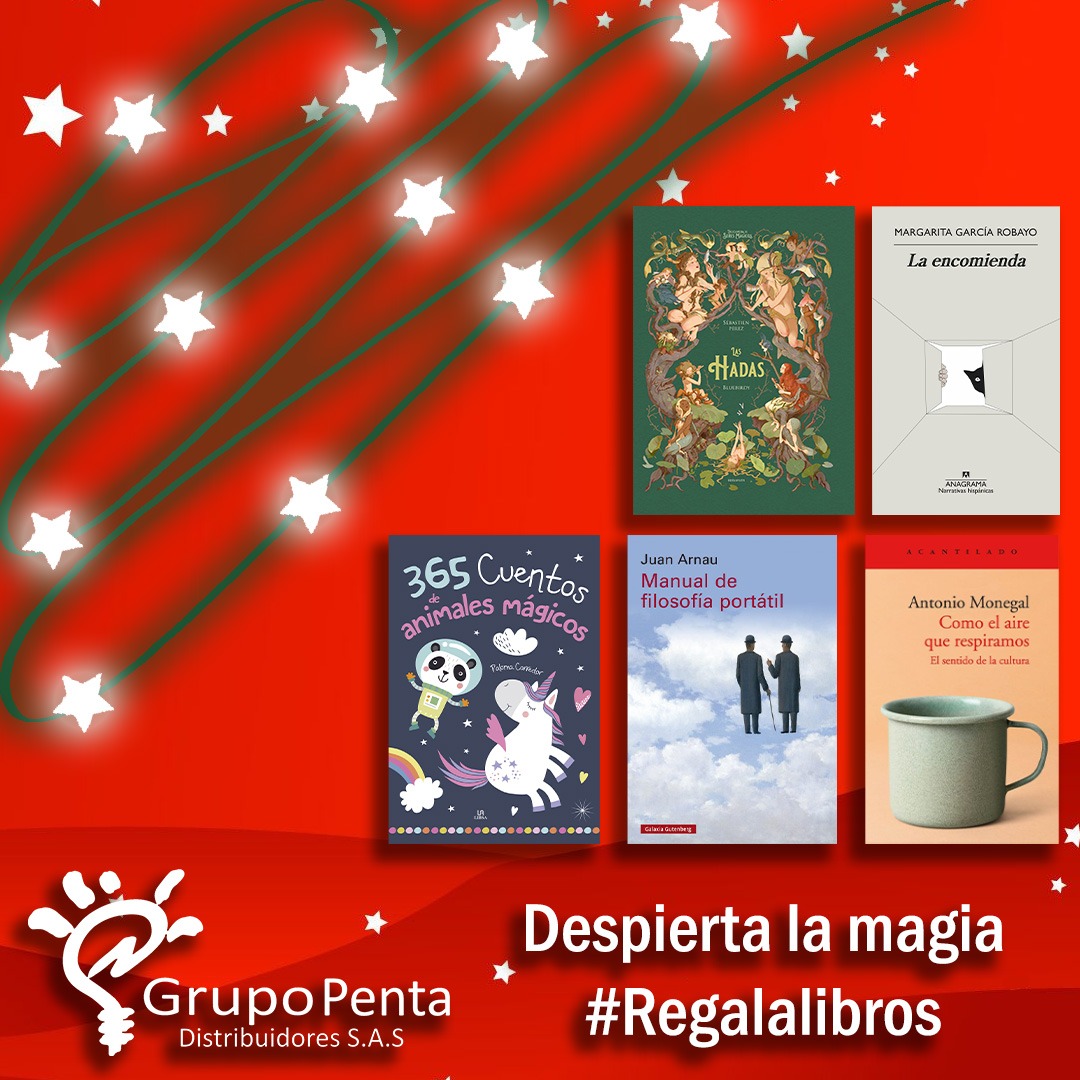 grupopenta's tweet image. Por más momentos mágicos regala nuevas historias para emocionar, reír, sentir, llorar y amar. 

En esta #navidad regala #librosylecturas 
.
#libreríasbogotá #regalálibros #navidad2022🎁🎄 #amores #leerescool