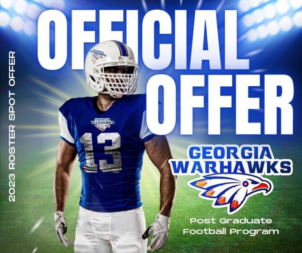 HectorCari_'s tweet photo. After a great conversation with coach pollard, I’m blessed to receive my first offer from the @GeorgiaWarhawks.
@1BigJones @coach_martell @spollar1 https://t.co/a1o17gPR4Z