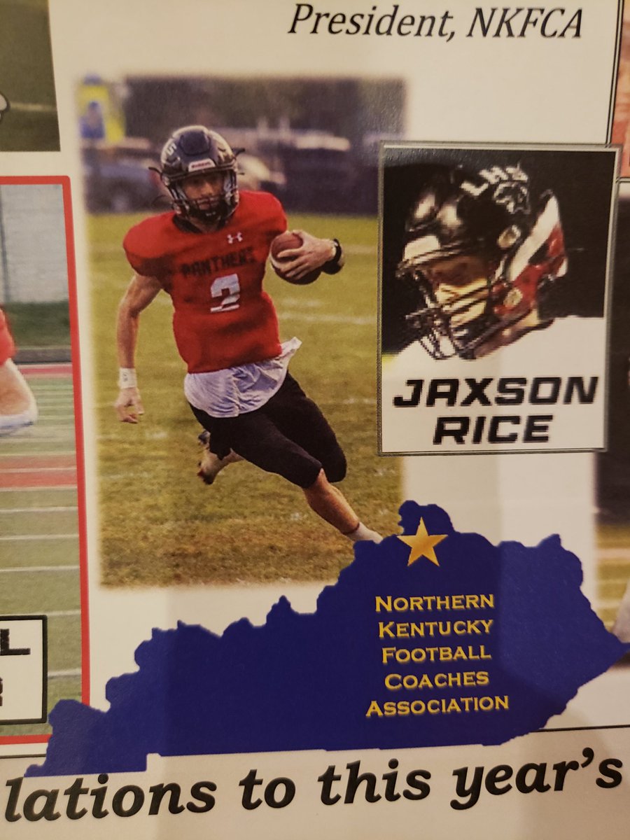 LHS_PanthersFB's tweet photo. Celebrated one of our own tonight at the NKFCA Top 26 Banquet! Congrats @jaxsonrice1 on a awesome season and career in Ludlow Football! Excited to see how you finish out your career in basketball!
#panthers22 #football #basketball #togetherwewin #goodluck https://t.co/LfJsfi2rMI