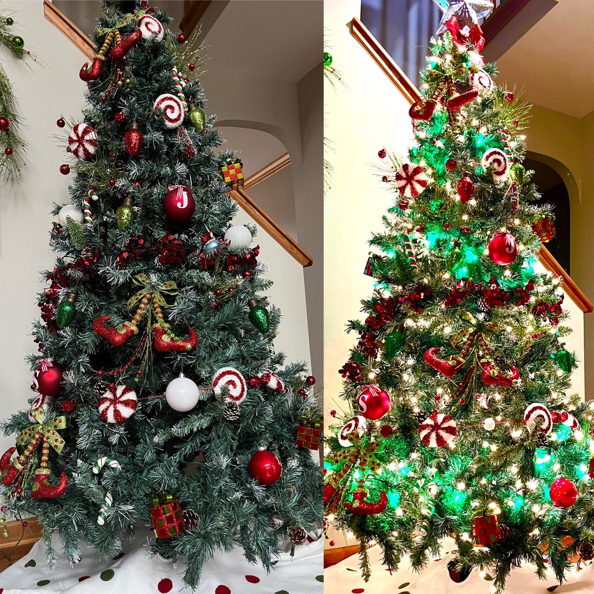 SuzeNotSuzy's tweet photo. Christmas 🎄 tree is complete! https://t.co/rYaQ4i76ha