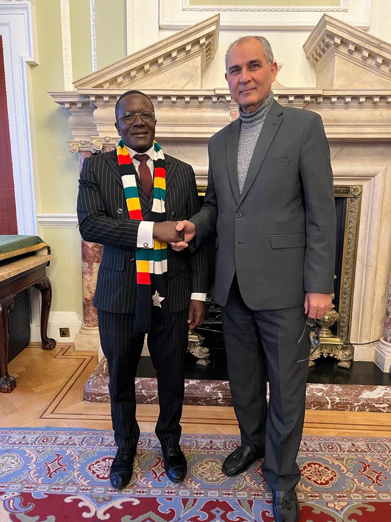 mobinrafiq's tweet photo. Chairman of The CEC Mobin Rafiq and Minister Zimbabwe and Ambassador https://t.co/ogHOvIxkM5