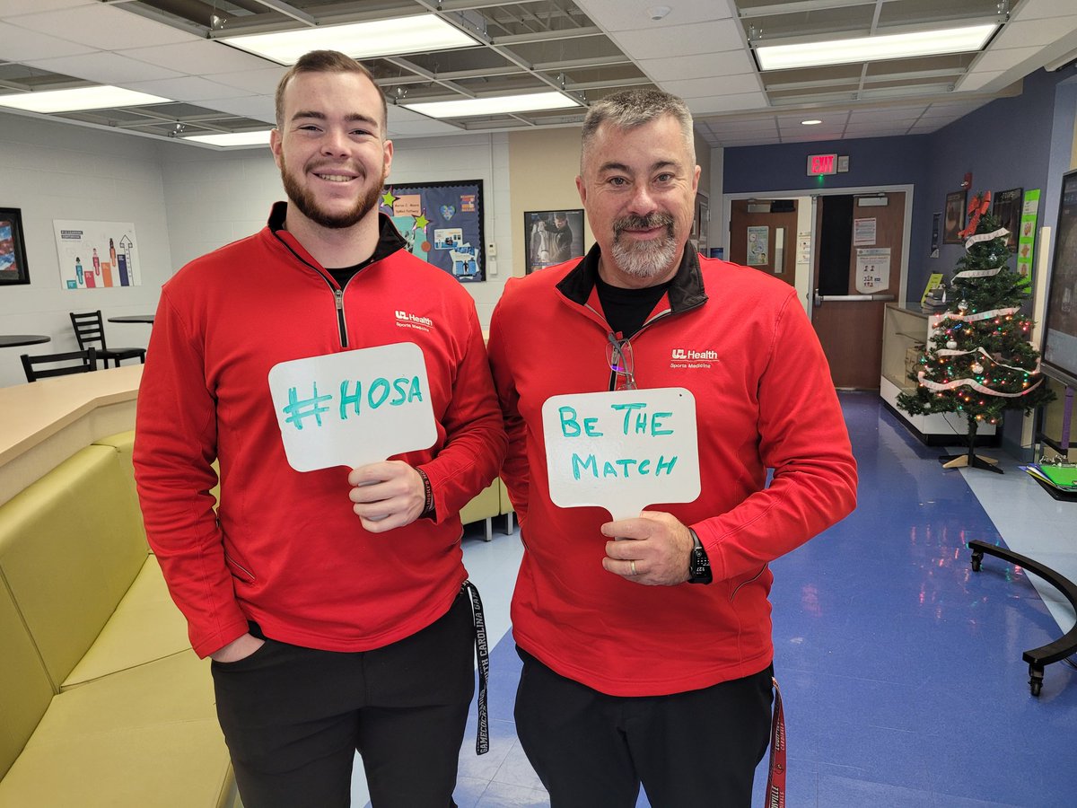 MCMooreHOSA's tweet photo. #HOSAWEEK @BeTheMatch awareness @mooremustangs @RogerFdrn @TraciMorrisHunt @kmyers215 https://t.co/Y8ludJ8bM5