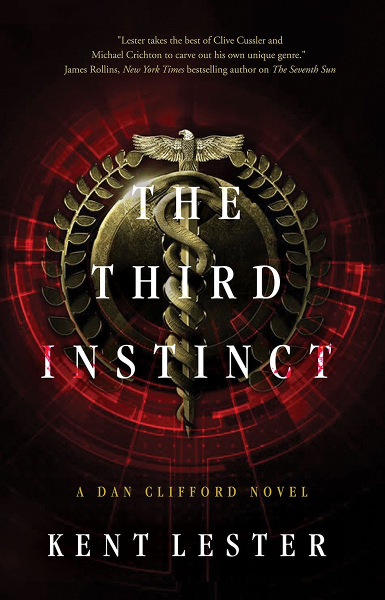 KentLesterAuth's tweet photo. I am thrilled to announce the latest book in the Dan Clifford thriller series, The Third Instinct.  It has been a long and winding road, interrupted by the Covid Pandemic and predicted in my first novel, The Seventh Sun.  What predictions might The Third Instinct foreshadow? https://t.co/1wwPCQIj00