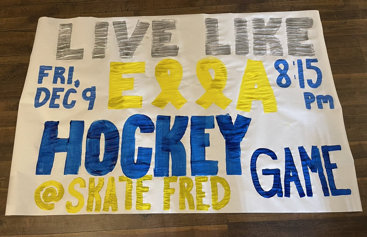 Urbana (4-0) vs Marriotts Ridge Friday 8:15pm Please come suoport your Hawks and the Bresee Family. Wear Yellow! #LiveLikeElla <a href="/UHSBoosters/">UHS AthleticBoosters</a> <a href="/UHS_FCPS/">Urbana HS (MD)</a> <a href="/Urbana_Hawks/">Urbana Athletics</a> <a href="/DMVHockey/">DMV Hockey Prospects</a> <a href="/UHSJournalism/">Urbana Hawkeye</a> <a href="/MRHSicehockey/">MarriottsRidgeHockey</a>