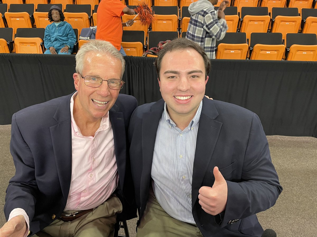 lukewinstel's tweet photo. Congrats to @MercerMBB on their 100-62 win over Middle Georgia State today.

I enjoyed the opportunity to work with one of the 🐐’s @Frank_Malloy to broadcast 🏀 on ESPN+: https://t.co/Q2YJ5kI8TW