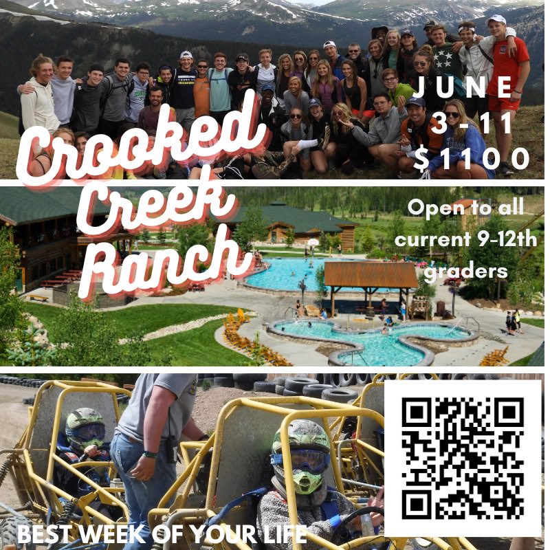 SouthlakeYL's tweet photo. This summer come to Colorado for YL camp June 3-11 for the best week of your life! Sign up now
https://t.co/ODJiVTKx3N #bestweekofyourlife #slyl #findyourwifeatyounglife #crookedcreekorbust https://t.co/p32ALKqfvj