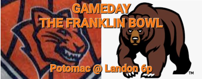 GAMEDAY! The SQUAD travels to Landon today @ 6p for "Annual Coach Franklin Bowl" (Coach Franklin's brother, Coach Larry Franklin, is an Assistant Coach for Landon's Boys Basketball Team, hence the Coach Franklin Bowl.)