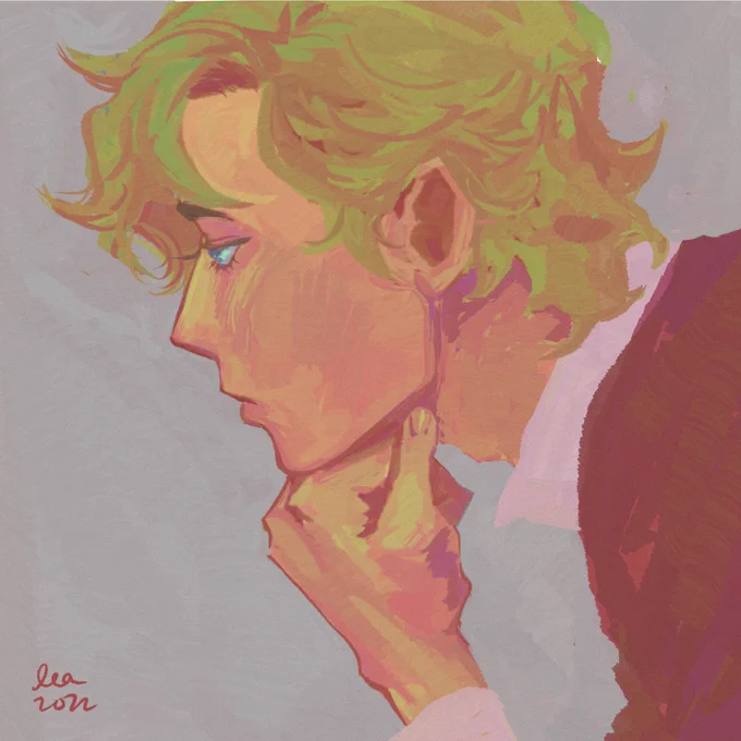 i didnt realize i never actually posted this enjolras study here oop 