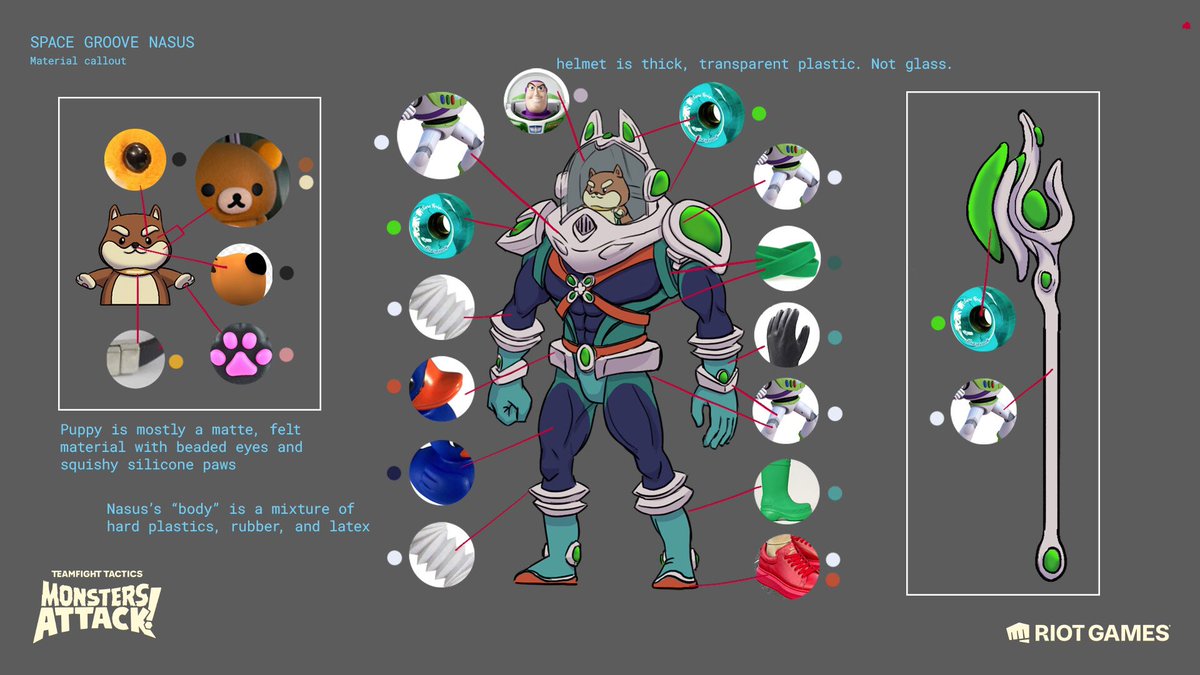 「Space Groove Nasus TFT Cinematic Concept」|Spideraxeのイラスト