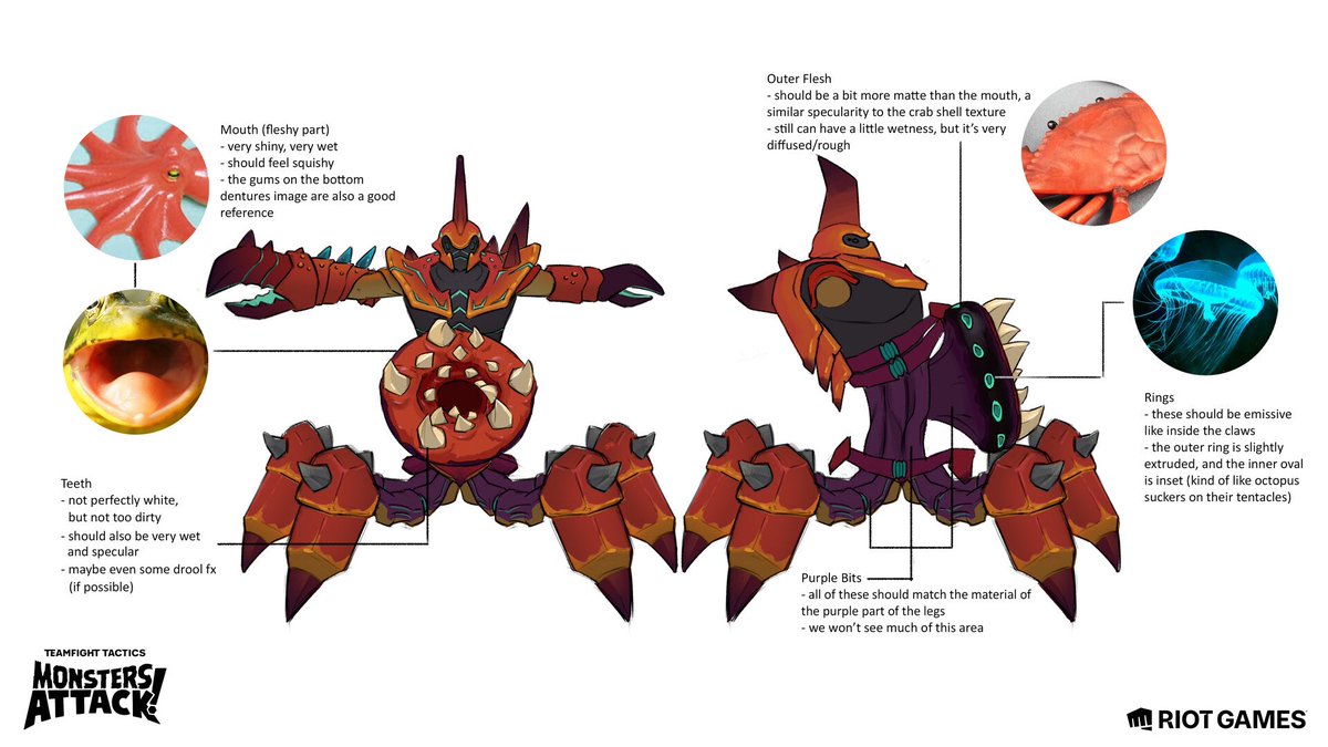 「Crabgot TFT Cinematic Concept Art by Cat」|Spideraxeのイラスト