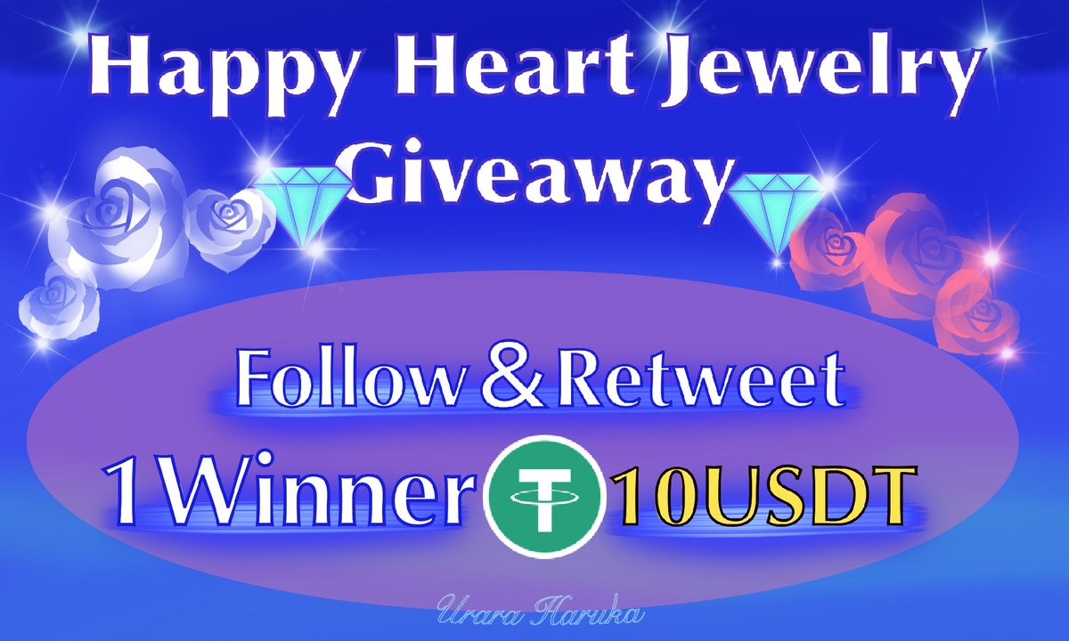 HHJ_NFT's tweet photo. #HappyHeartJewelryNFT time-limited #giveaway 4th event🎁

💰10USDT to 1 winners for 10days

【DAY6】

✅Follow 
@HHJ_NFT
@Urara_Haruka_

✅Like &amp; RT
✅Fill out the Gleam form👇
https://t.co/KRtspWyJqZ

Forms change each time https://t.co/PpKmtVfvOj