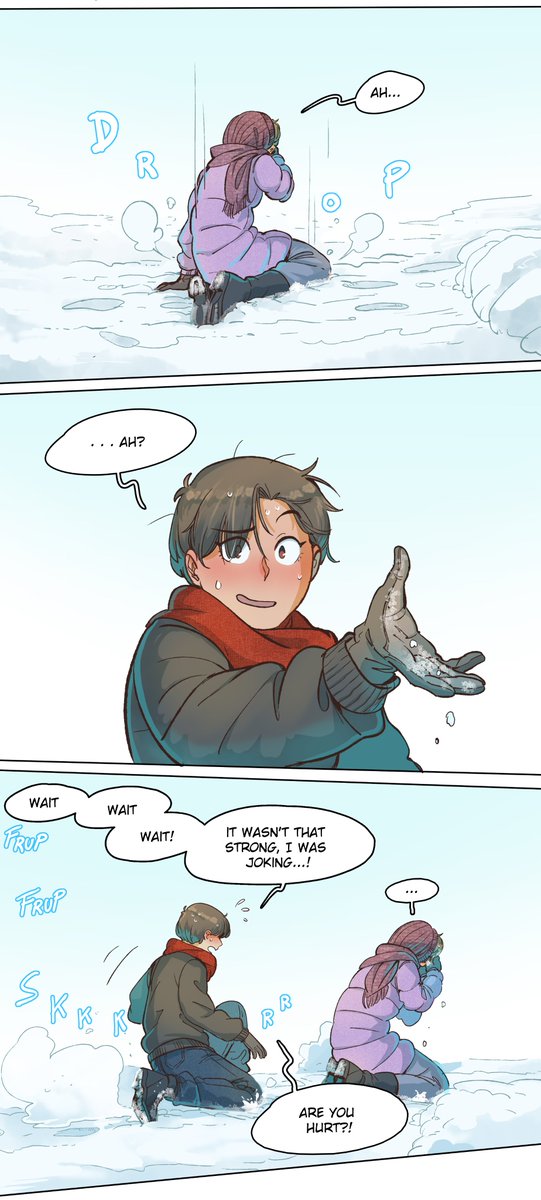 Snow Time part 2/2
#kissitgoodbyecomic
Read below for a special announcement! 