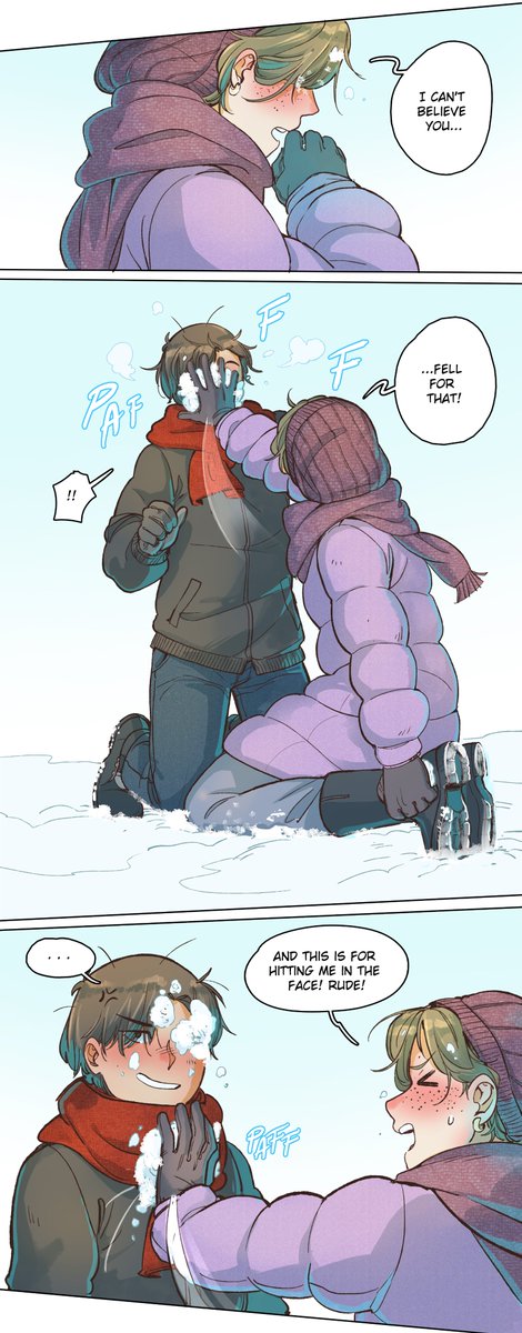 Snow Time part 2/2
#kissitgoodbyecomic
Read below for a special announcement! 