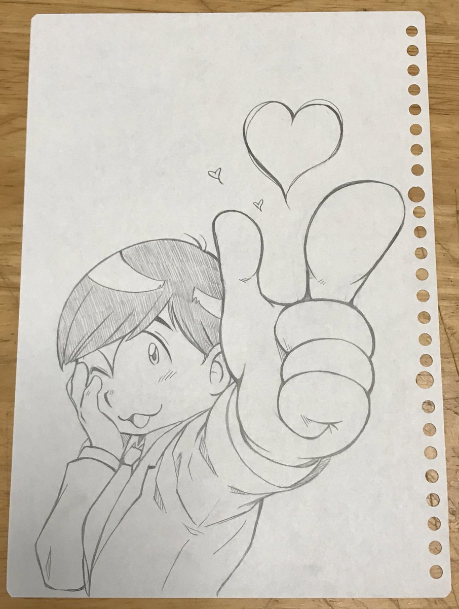 アナログのおそ松さんの絵が出てきた……。一期放送時に描いたのかな……もう覚えていない……。
ディフォルメが強いキャラが苦手なのが、改めてよくわかった!!!! 