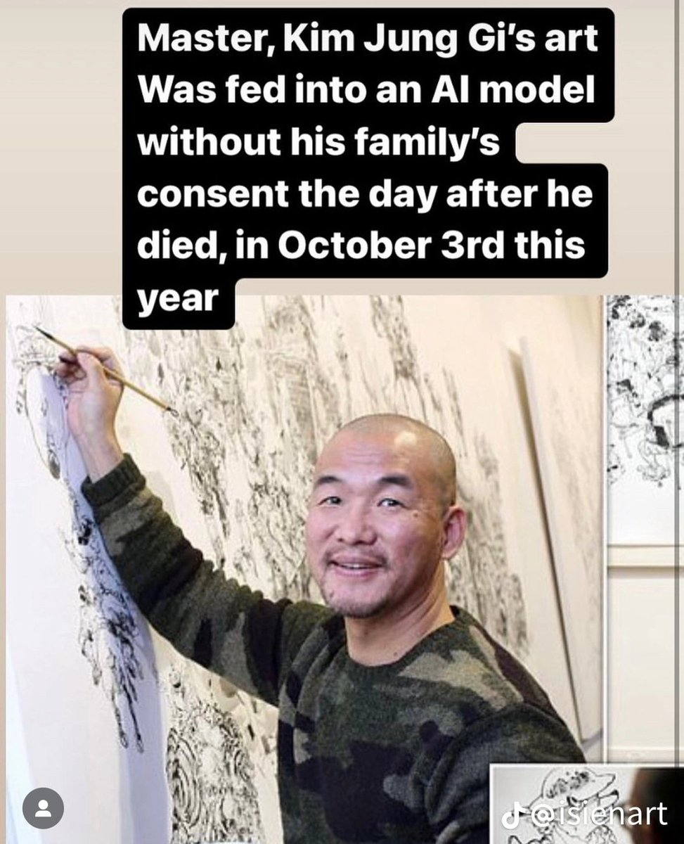 Modercated's tweet photo. the reason why i don't support ai art https://t.co/XTeCvKR5IK
