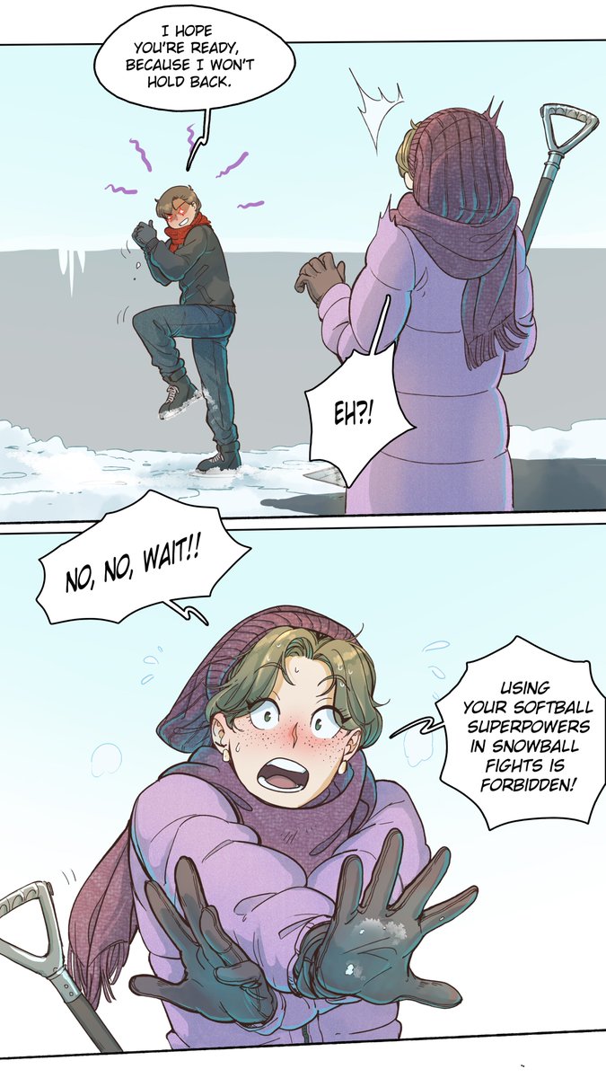 Snow Time  part 1/2
#kissitgoodbyecomic 