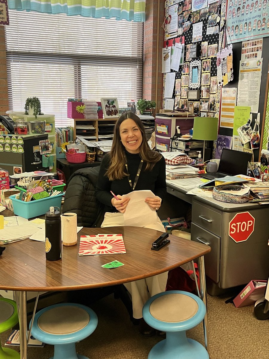 Individuals like Ms. Ashley Kapsner make <a href="/gideon_pond/">Gideon Pond Elementary</a> special. She is a parent and a committed PTO volunteer. She filled in as a substitute teacher today. Ms. Kapsner is an example of how to love your school community!  #One91 #CommunityStrong