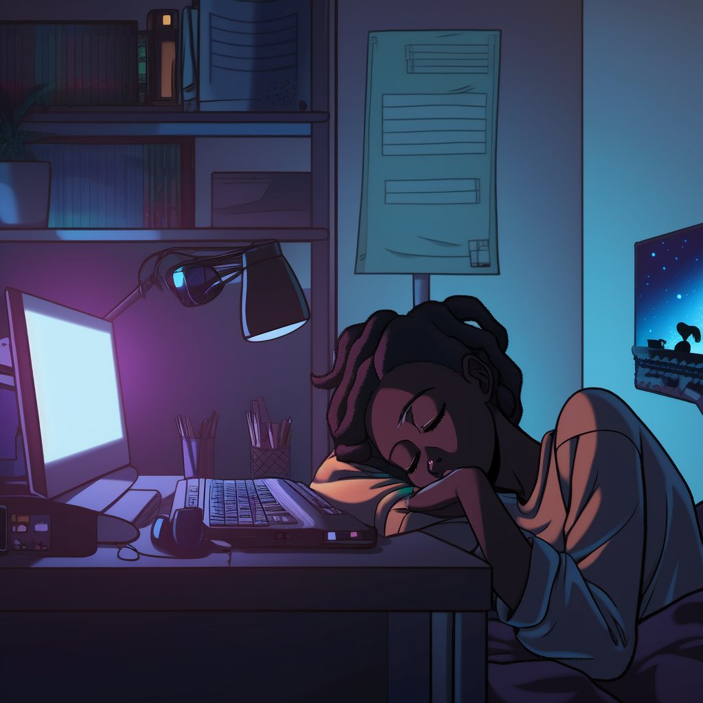 jbarbier's tweet image. Coding all night at ALX

#ALXchallenge2022 #aiart @alx_africa @FredSwaniker