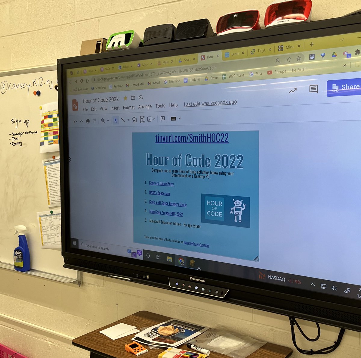 SmithEdTech's tweet image. Smith School Hour of Code 2022. #CSEdWeek #CSEdWeek2022 #coding @RSDBusinessMath @RSDsmithschool @ramseyNJschools