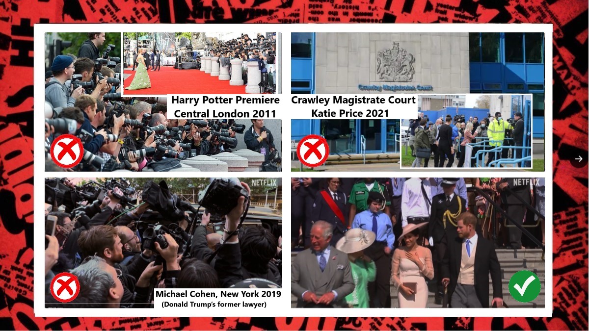 PantoPolitics22's tweet photo. @haveigotnews 📸Harry and Meghan's Netflix trailers criticised over 'misleading' clips💥
🤷Just how DO they get away with it...???
#Netflix #HarryandMeghan #FullTruth #PackofLies https://t.co/O7q38e7Wxi