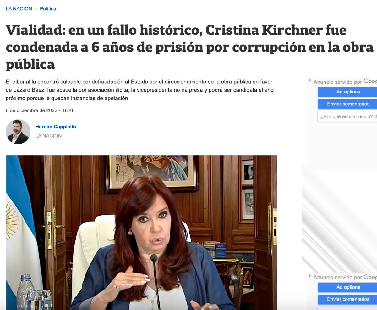 martintetaz's tweet photo. La justicia la condenó por corrupción.
Que el pueblo la condene por la economía. 
Perdió el superávit fiscal, creció el déficit y aumentó la deuda.  
Atrasó 53% el dolar (plata dulce), perdió el superávit externo y se quedó sin reservas.
Atrasó tarifas y nos quedamos sin energía https://t.co/12NUSH6a41