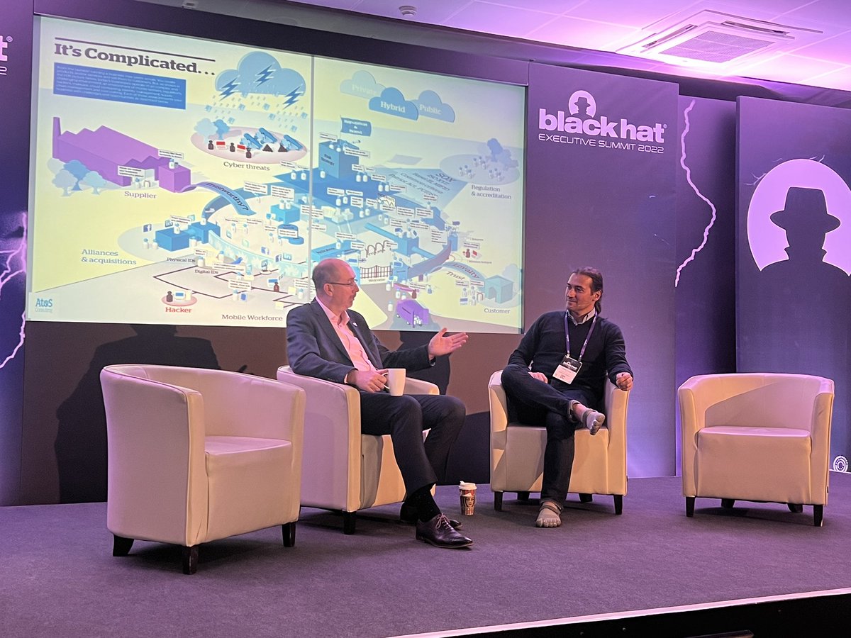 drjessicabarker's tweet photo. 👏 to all speakers today @BlackHatEvents 

@aj66inuk @JaneFrankland @quentynblog Bev Allen @AndyRoseCISO @DinisCruz @dcuthbert this afternoon

Themes included supply chain security, carrot ahead of stick &amp; the unique opportunity of security to speak to everyone in an organisation https://t.co/2nJvqz5200