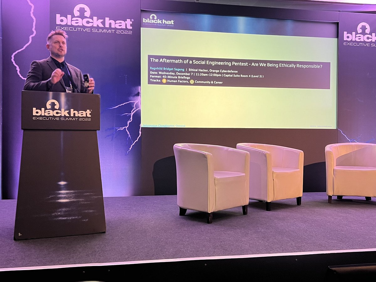 drjessicabarker's tweet photo. 👏 to all speakers today @BlackHatEvents 

@aj66inuk @JaneFrankland @quentynblog Bev Allen @AndyRoseCISO @DinisCruz @dcuthbert this afternoon

Themes included supply chain security, carrot ahead of stick &amp; the unique opportunity of security to speak to everyone in an organisation https://t.co/2nJvqz5200