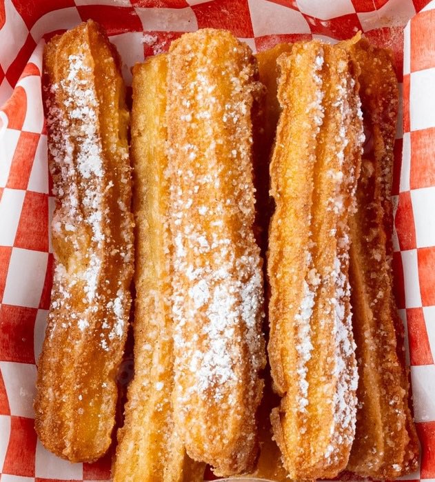 tulipsmg's tweet photo. @BenjaminCrew1 reminds me of churros #forbiddensnacks https://t.co/41njU9vct7