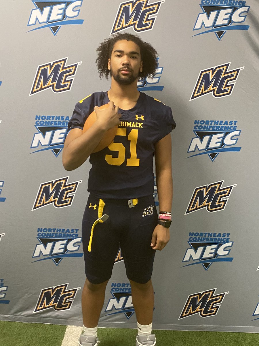 Patrick Conserve Jr. (@jrconserve) on Twitter photo Had a great official visit at Merrimack Collage this past weekend!💛💙 @CoachRobbatMC <a href="/CoachDanCurran/">Dan Curran</a> Had a great official visit at Merrimack Collage this past weekend!💛💙 @CoachRobbatMC <a href="/CoachDanCurran/">Dan Curran</a>