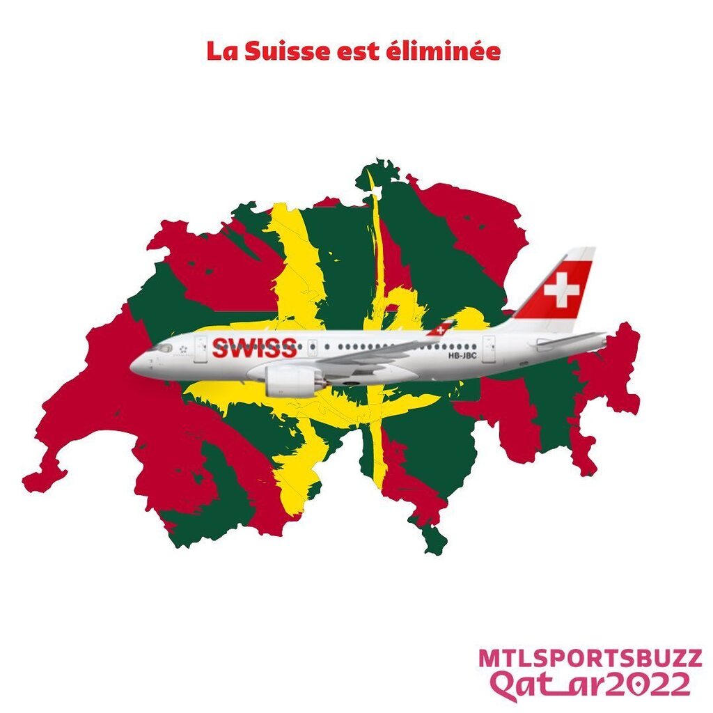 time4foot's tweet photo. Victoire cinglante du Portugal 🇵🇹 

Au revoir la 🇨🇭 

#suisse #portugal #fifa #fifaworldcup #fifaworldcup2022 #switzerland https://t.co/XSZVY11RVt https://t.co/KNPWCLtTOP