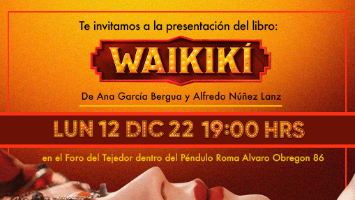 El_Pendulo's tweet image. Acompaña a los autores de este interesante thriller policiaco que se centra en el mítico centro nocturno Waikiki, basado en un hecho real.
Entrada libre.