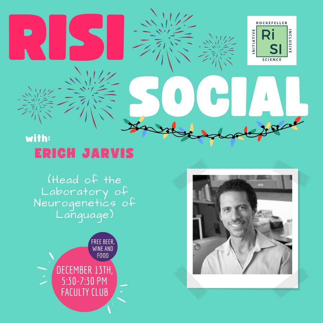 RiSI (Rockefeller Inclusive Science Initiative) tweet media