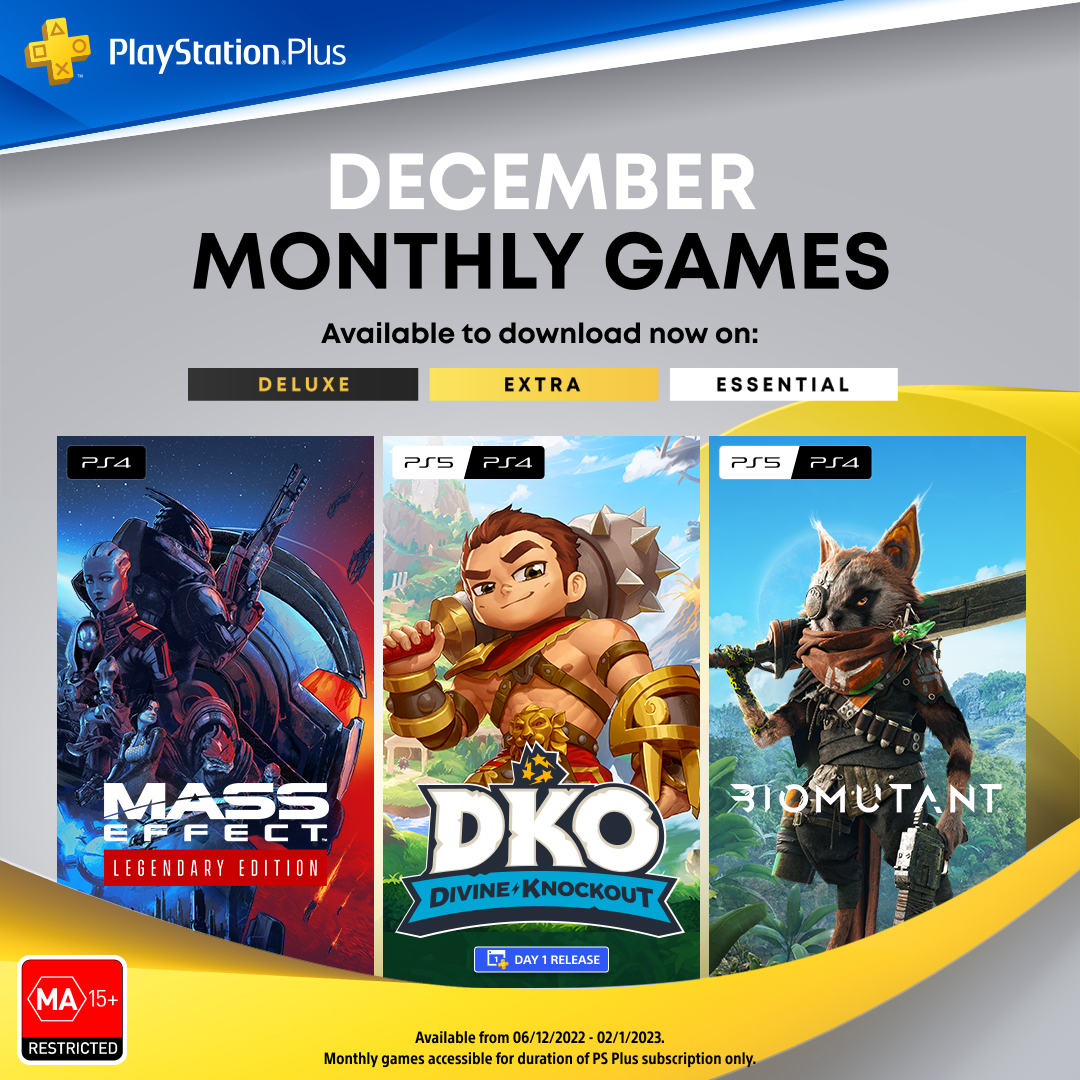 Ps Plus December 2025 Monthly Games Zelda Katrinka