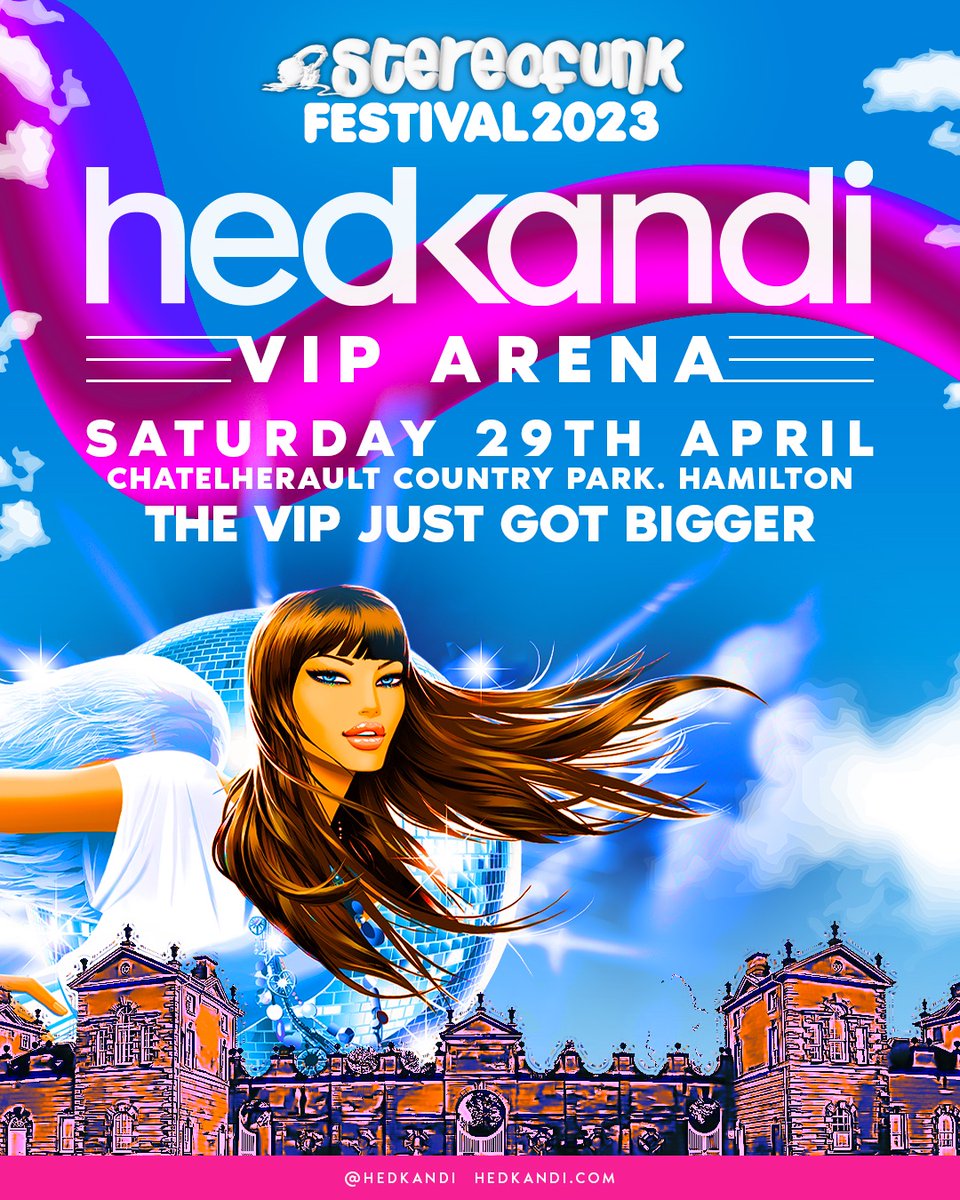 Stereofunk has teamed up with one of the world’s biggest house brands to bring the ultimate VIP experience to Stereofunk Festival 2023
We’re delighted to announce that this year’s VIP Arena will be hosted by the legendary <a href="/hedkandi/">Hedkandi</a>