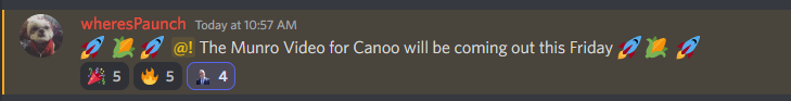 canooowners's tweet photo. An example of the patented brand new Canoo Owners Club 'Corncasting' Announcement system for push notifications to your phone via discord. 

it's 🌽! $GOEV https://t.co/6MOIqsE3cl