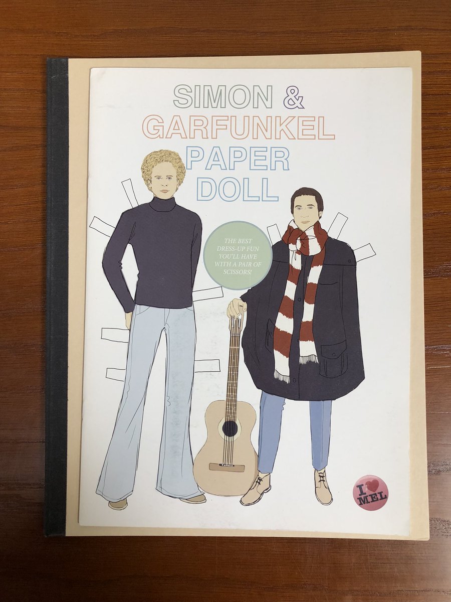 careygibb's tweet photo. The Patricia Fertel Paper Doll Collection at @UNTSpecColl contains some real gems, including this Simon & Garfunkel paper doll book 💓
#simonandgarfunkel #paperdoll #untspecialcollections #untlibraries https://t.co/YEwoHBYV2x