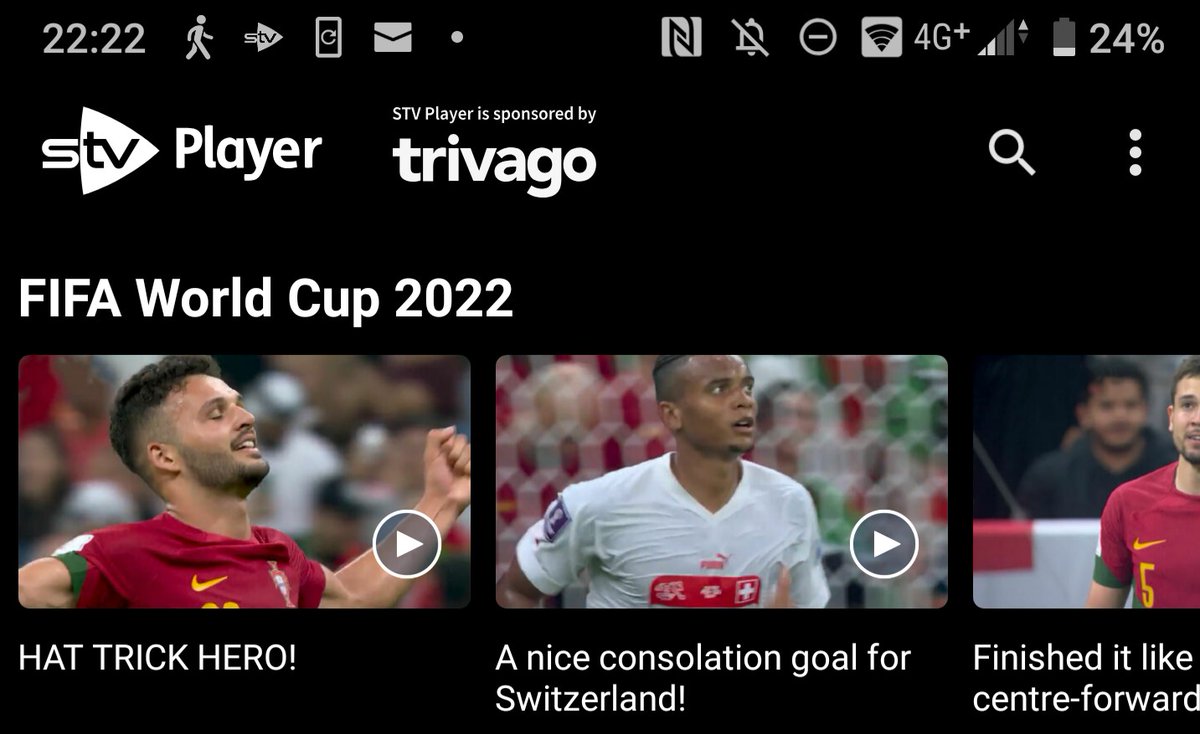 For pity's sake, please stop doing this in your player apps @ITVSport @STVSport! I've not heard/read about or watched #portugalswitzerland in #FIFAWorldCup2022 but thanks to this can be 99% sure Portugal won 🙄 and @GoncaloRamos scored a hat-trick. Why bother watching now? 🤬😡