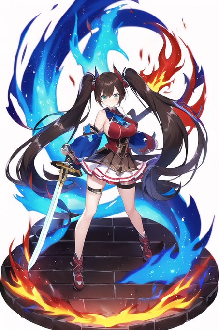 んで持って主人公です
#NovelAI 
#AIイラスト 