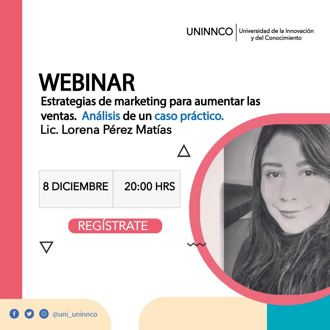 uni_uninnco's tweet photo. ¿Qué es un caso de #estudio en #marketing?

Aprende las mejores prácticas de marketing digital, sustentadas con ejemplos y datos, con el objetivo de alcanzar la eficacia de tus estrategias #publicitarias.

Conéctate a nuestro #webinar ⬇️

JUEVES 8 DICIEMBRE - 20:00 HRS https://t.co/BPE8LH8Xkb
