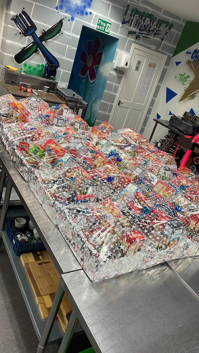 Dine Contract Catering was delighted to support <a href="/stedychefs/">Stedychefs</a> by donating food items as part of their festive community hamper project. Made up and distributed by their wonderful students; the hampers contain festive staples to help families in need across the Liverpool region