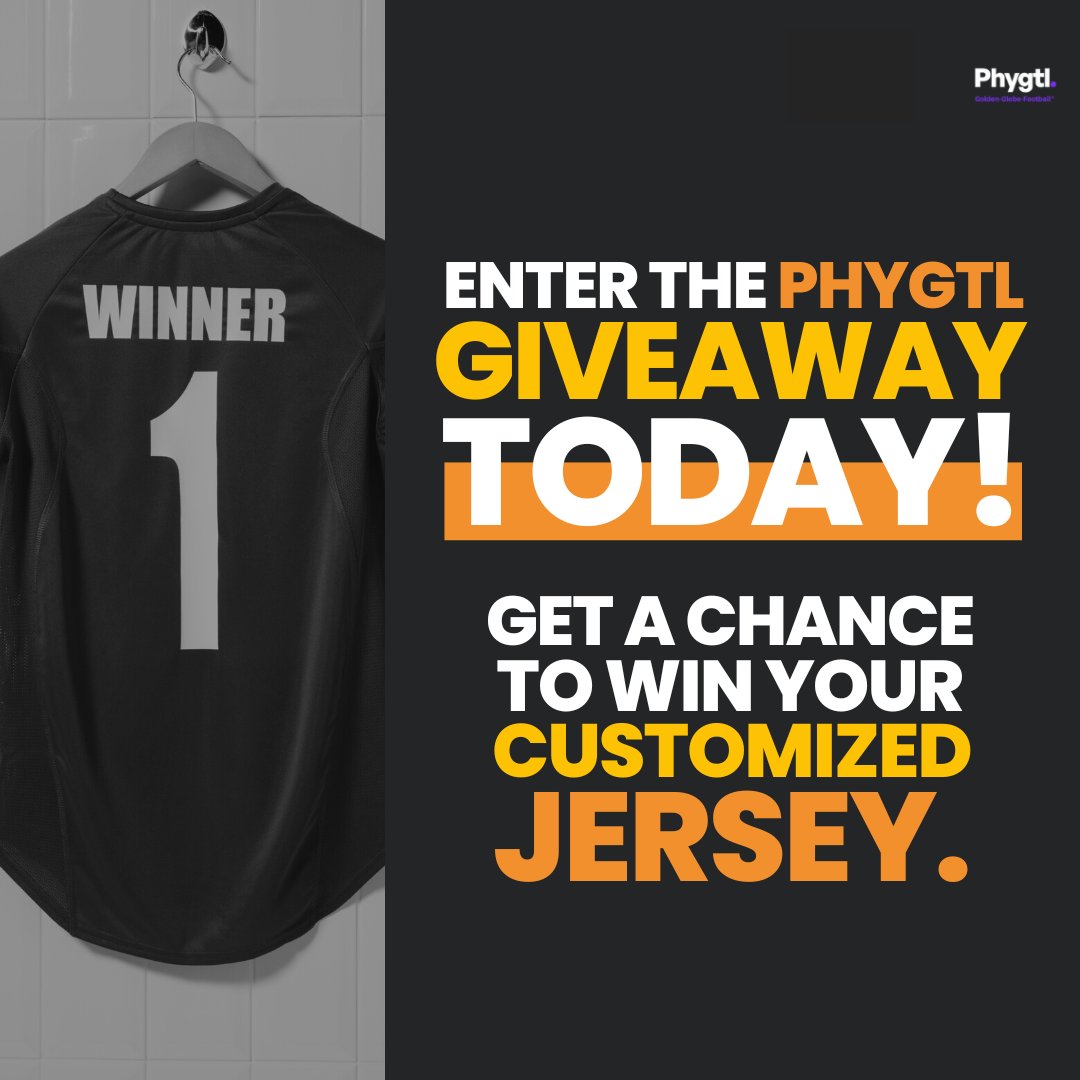 #giveaway #FIFAWorldCup2022

Get a Football World Cup Jersey for Free

✅To enter: 
1️⃣ Follow @phygtl_xyz
2️⃣ ❤️ &amp; RT this post!
3️⃣Tag 3 friends

🏆1 Customized Jersey
⏳72 hours
🏆3 Winners

Who is your favorite player? (test for bots)

#giveaways #giveawayalert