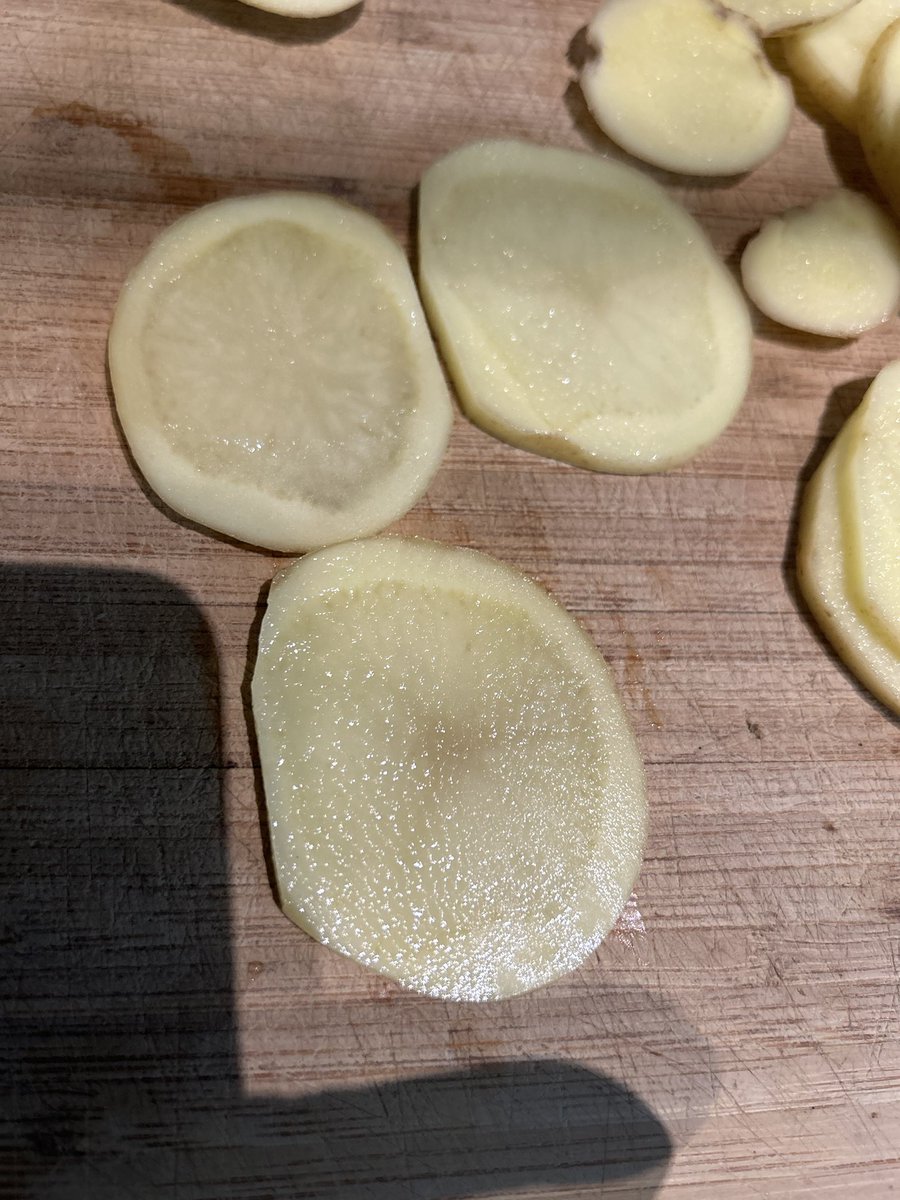 Columba potatoes that were stressed in growing season?? Any ideas.