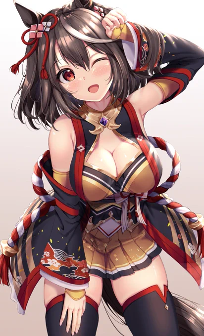 #今年も残りわずかなので今年一番伸びた絵を貼る見た絵描きさんも強制でやる キタちゃん! 