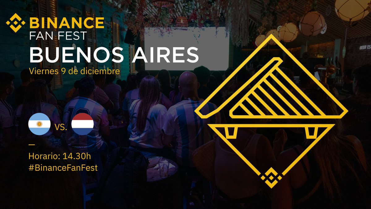 BinanceArg's tweet photo. 🙏 La esperanza sigue intacta, vuelve #BinanceFanFest y podés alentar a @Argentina con nosotros.

Participár es muy fácil:
🔸 Seguinos en redes
🔸 Poné Me Gusta y citá la publicación usando #BinanceFanFest
🔸 Completá el formulario 👉 https://t.co/yXn7aP70vY

#VamosArgentina https://t.co/gpsIHBsmgR