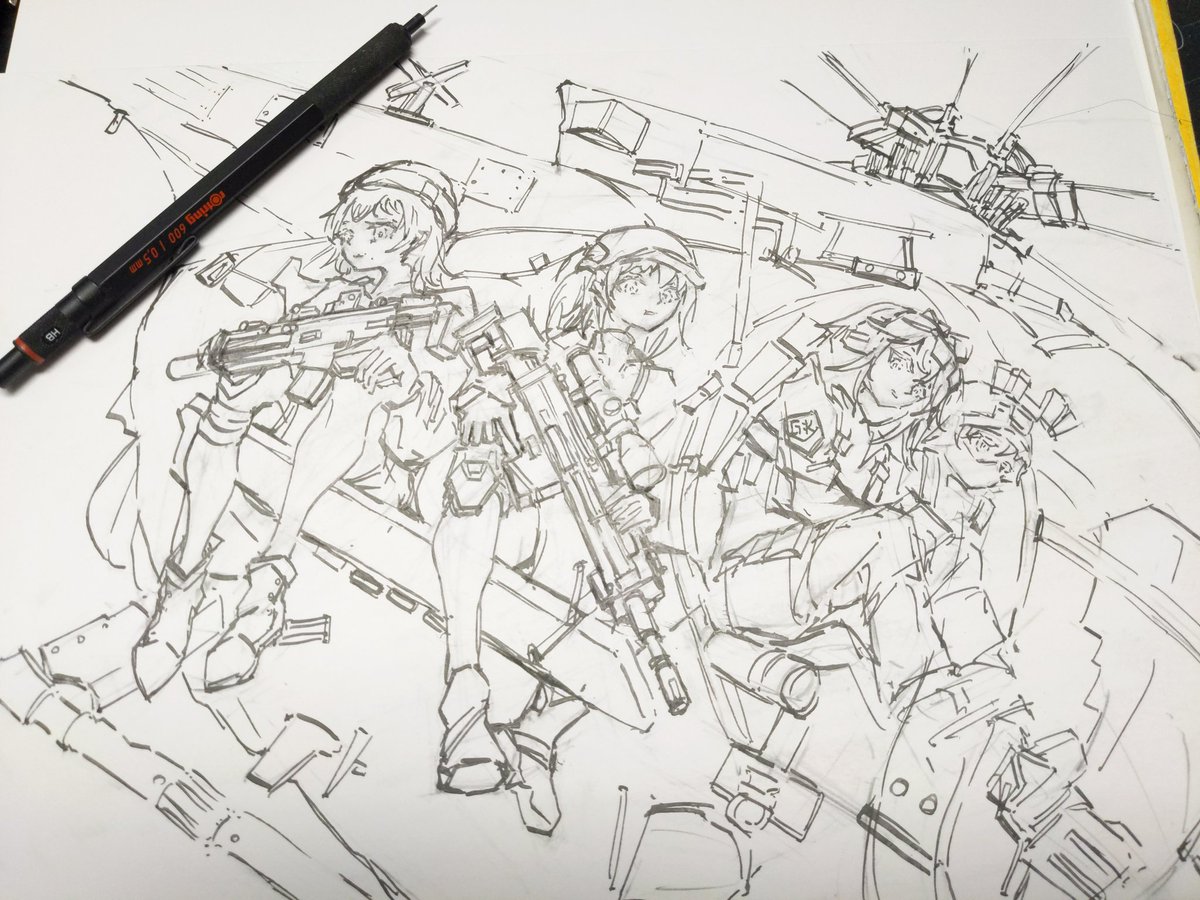 rs4_b7's tweet photo. didn't find much time to draw recently...

anyway gfl fn scar https://t.co/swGkLkwdB4